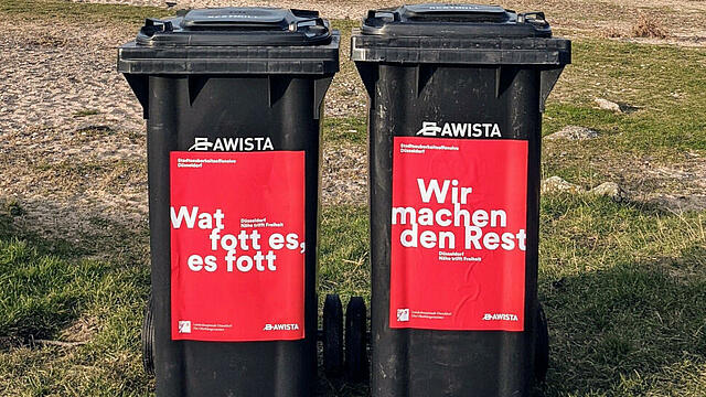 Saisonmülltonnen Für Mehr Sauberkeit In Düsseldorf